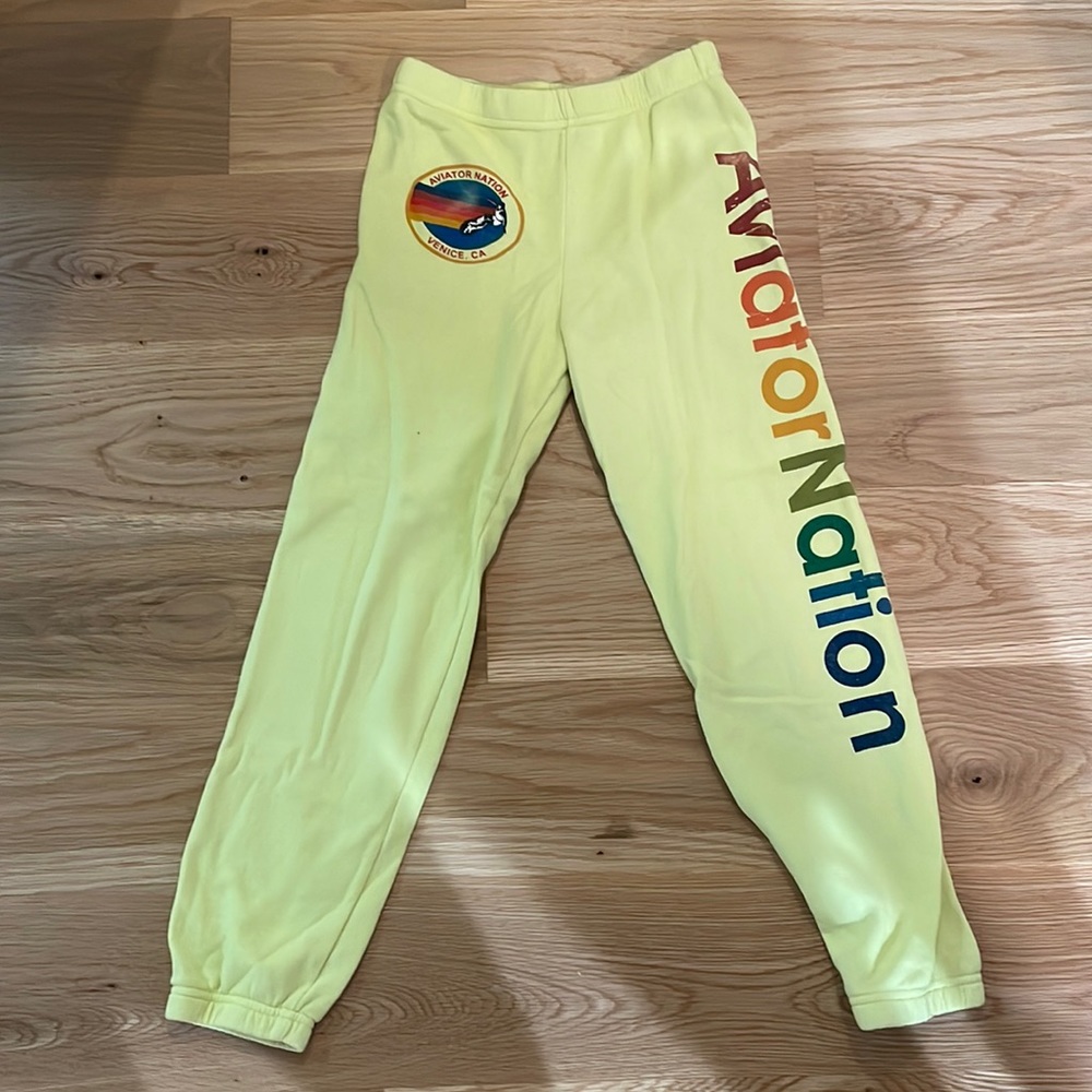 Kids size 12 Aviator Nation sweat pants